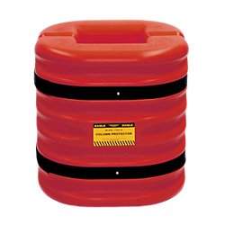 12" Column Protector, 24" High, Red