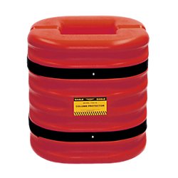 8" Column Protector, 24" High, Red