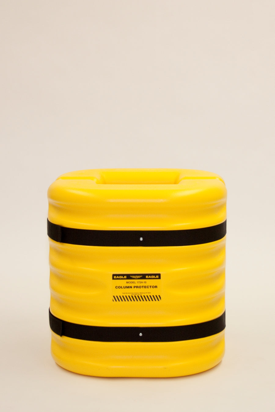8" Column Protector, 24" High, Yellow