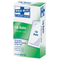 Thumbnail for Lip Balm Packets, 0.5 g, 10/Box