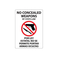 Thumbnail for ZING Concealed Carry Label, 7X5, 2/PK- Model 1827S