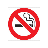 Thumbnail for ZING No Smoking Label, 6X6, 2/PK- Model 1841S