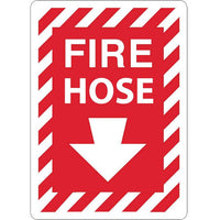 Thumbnail for ZING Safety Sign, FIRE HOSE, 10X7- Model 1893A