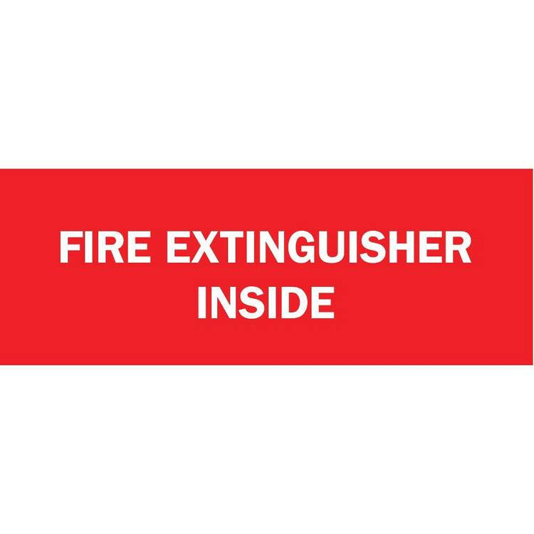 ZING Safety Sign, FIRE EXTINGUISH, 5X14- Model 1899S