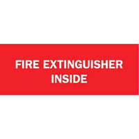 Thumbnail for ZING Safety Sign, FIRE EXTINGUISH, 5X14- Model 1899S