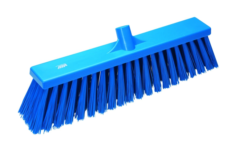 19" Floor Broom Blue