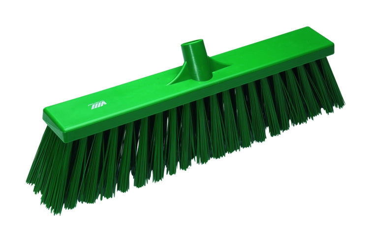19" Floor Broom Green
