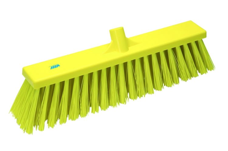 19" Floor Broom Yellow
