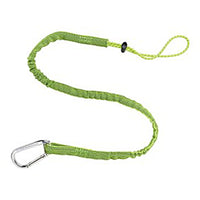 Thumbnail for Ergodyne® Squids® 3100 Tool Lanyard, Single Alum Carabiner, Standard, 10 lb, Lime, 1/Each