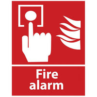 Thumbnail for ZING Safety Sign, FIRE ALARM, 10x7- Model 1904A