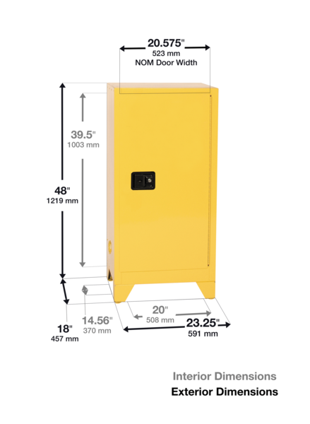 JUSTRITE 1906XLEGS E,CAB,LEGS,FLAM CMP 16G,MN YEL