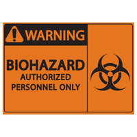 Thumbnail for ZING Safety Sign, BIOHAZARD, 7X10- Model 1921A