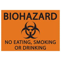 Thumbnail for ZING Safety Sign, BIOHAZARD, 7X10- Model 1922A