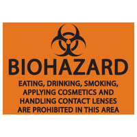Thumbnail for ZING Safety Sign, BIOHAZARD, 7X10- Model 1923A