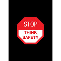 Thumbnail for Stop Think Safety 4' x 6'
