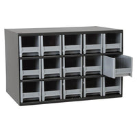 Thumbnail for Akro-Mils® 19-Series Heavy-Duty Steel Storage Cabinet, 15 Drawer (Drawer Dimensions: 3 1/16