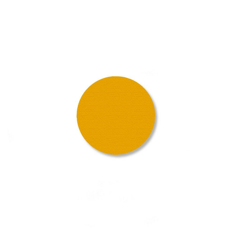 Mighty Line 1" Yellow Solid Dot - Pack of 200