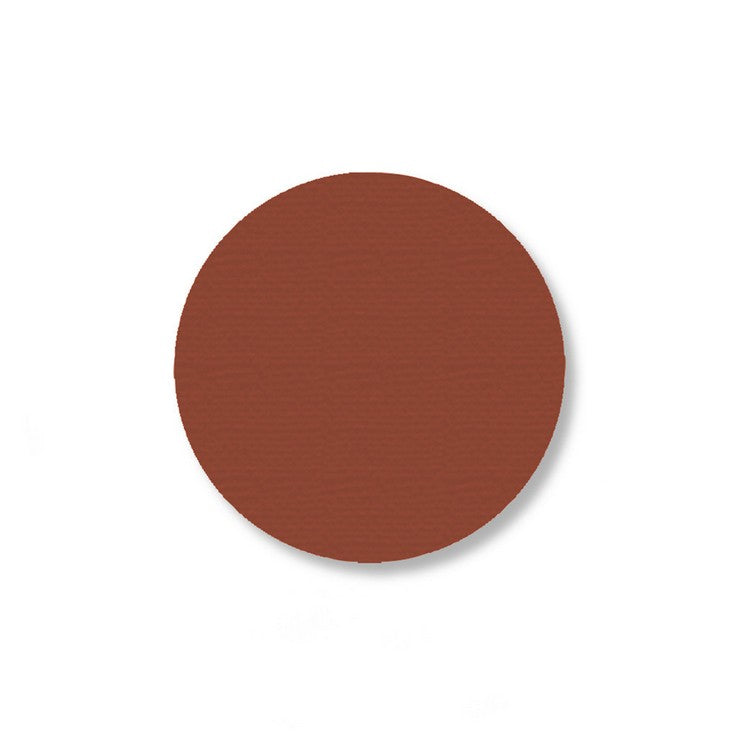 Mighty Line 2.7" Brown Solid Dot - Pack of 100