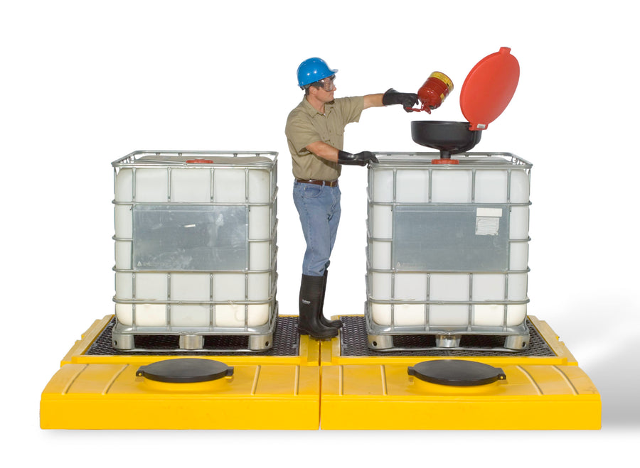 2-Tank Indoor Ultra-Modular IBC SpillPallet