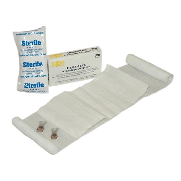 Hema-Flex Bandage Compress (Unitized Refill), 4", 1/Each