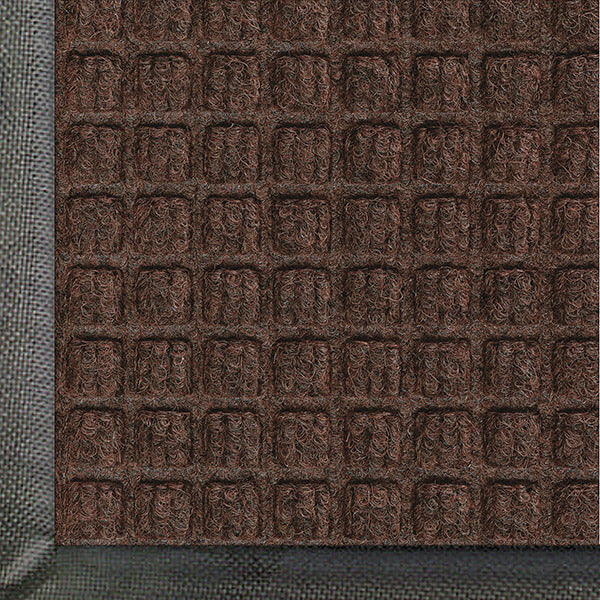 M + A Waterhog Classic Entrance Mat, 3' x 5', Dark Brown, 1/Each
