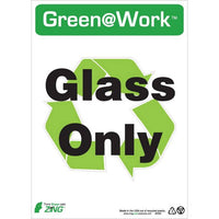 Thumbnail for ZING Green At Work Sign, 14X10- Model 2030