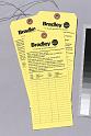 Bradley Emergency Inspection Tag