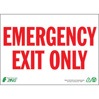 Thumbnail for ZING Eco Safety Sign, Exit, 10X14- Model 2084A