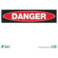 Thumbnail for ZING Eco Safety Sign, Danger, 10X14- Model 2088