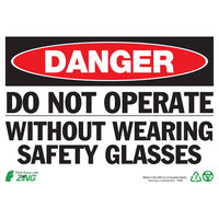 Thumbnail for ZING Eco Safety Sign, Danger, 10X14- Model 2096A