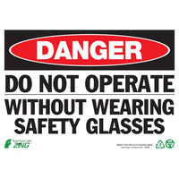 Thumbnail for ZING Eco Safety Sign, Danger, 10X14- Model 2096