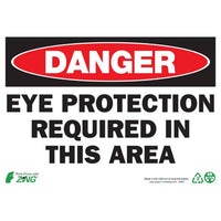 Thumbnail for ZING Eco Safety Sign, Danger, 10X14- Model 2097