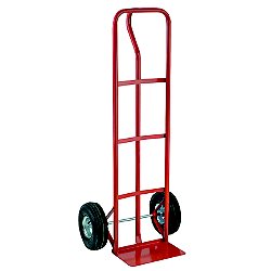 Wesco SR Economy Hand Truck w/ 10" Solid Rubber Wheels