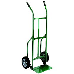 Pin Handle Greenline Hand Truck w/ 10" PE Pneumatic Wheels