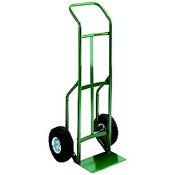 Dual Pin Handle Greenline Hand Truck w/ 10" P Pneumatic Wheels