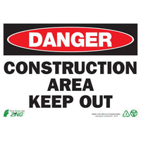 Thumbnail for ZING Eco Safety Sign, Danger, 10X14- Model 2112