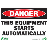 Thumbnail for ZING Eco Safety Sign, Danger, 10X14- Model 2115S
