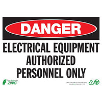 Thumbnail for ZING Eco Safety Sign, Danger, 10X14- Model 2120S