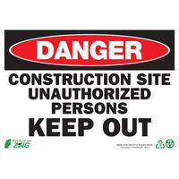 Thumbnail for ZING Eco Safety Sign, Danger, 10X14- Model 2121