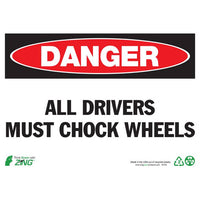 Thumbnail for ZING Eco Safety Sign, Danger, 10X14- Model 2124S