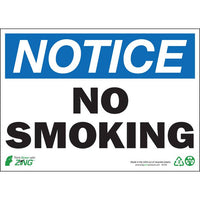 Thumbnail for ZING Eco Safety Sign, Notice, 10X14- Model 2133A