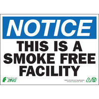 Thumbnail for ZING Eco Safety Sign, Notice, 10X14- Model 2136A