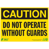 Thumbnail for ZING Eco Safety Sign, Caution, 10X14- Model 2157A