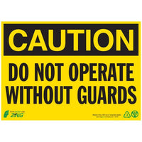 Thumbnail for ZING Eco Safety Sign, Caution, 10X14- Model 2157