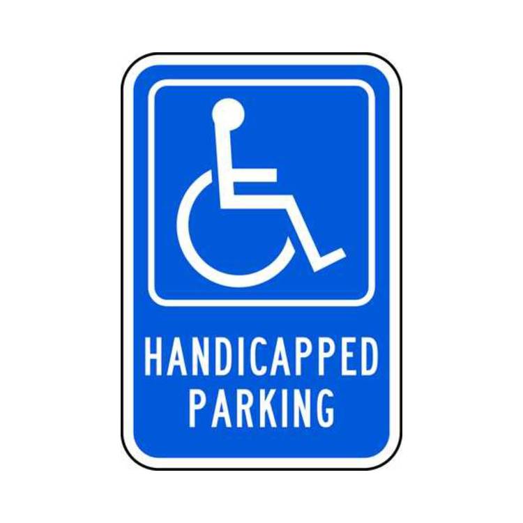 ZING Eco Parking Sign, 18X12, EGP- Model 2196