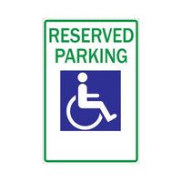Thumbnail for ZING Eco Parking Sign, 18X12, EGP- Model 2197