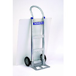 Series 410 14"W Cobra-Lite Aluminum Hand Truck w/ 10" Semi-Pneumatic Wheels