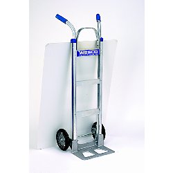 Series 470 14"W Cobra-Lite Aluminum Hand Truck w/ 8" Mold-on Rubber Wheels