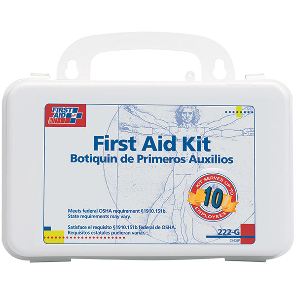 10-Person Bulk Weatherproof First Aid Kit