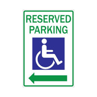 Thumbnail for ZING Eco Parking Sign, 18X12, EGP- Model 2284